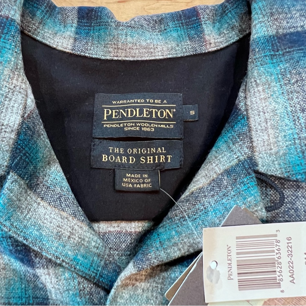 Pendleton THE ORIGINAL BOARD SHIRT 100% Virgin Wool - Picture 8 of 16